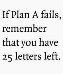 Plan A 25 Letters