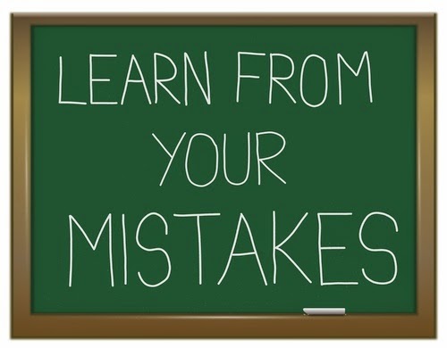 mistakes and learn