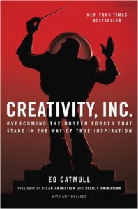 Creativity, Inc. by Ed Catmull book cover